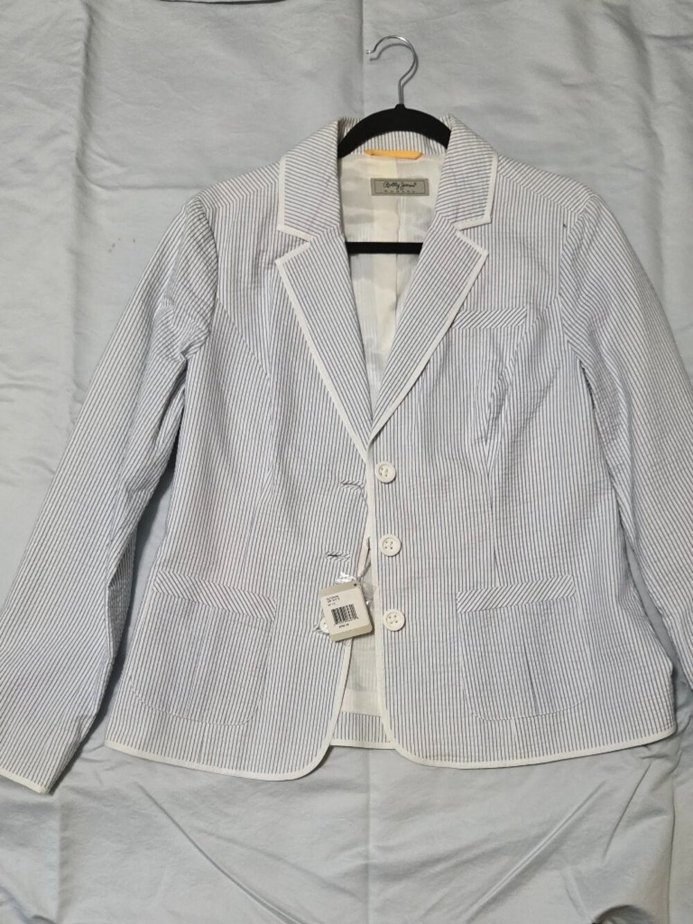 Classy Seersucker Bermuda Short Suit